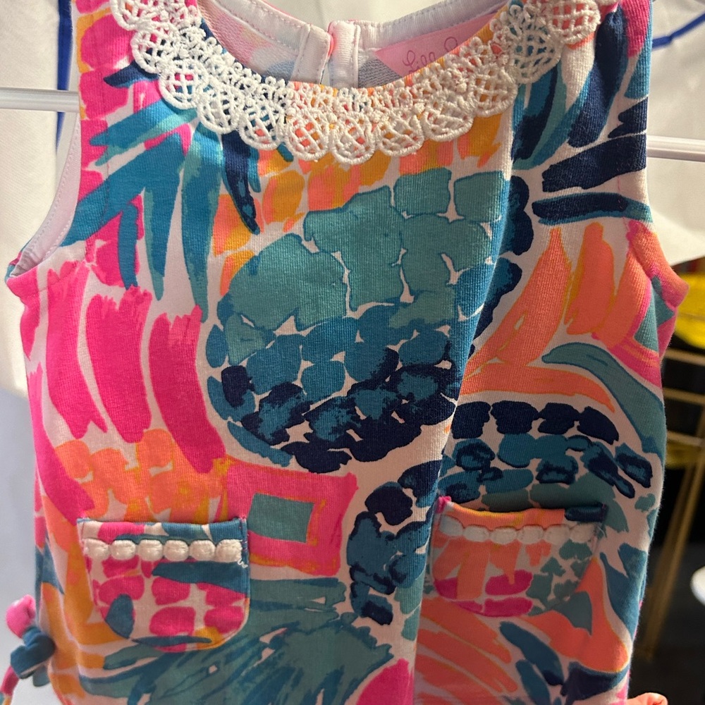 Lilly Pulitzer Kids Dress - Pink, Blue, Orange
